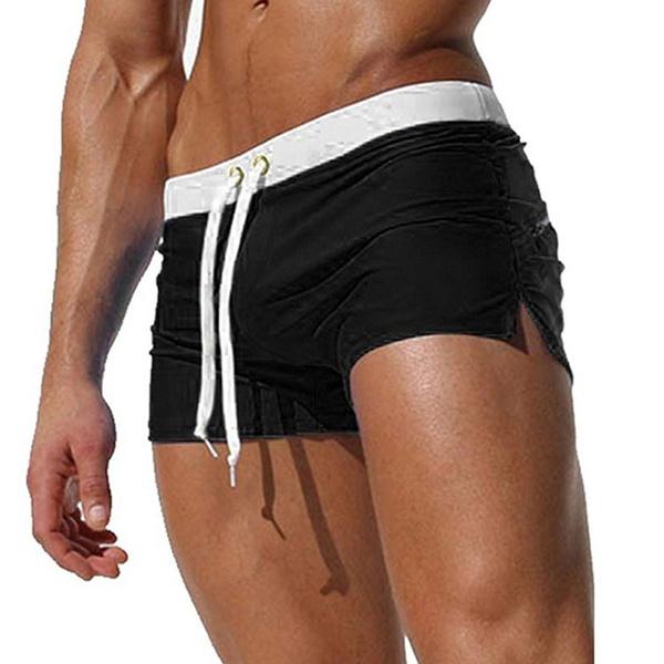 Summer Men Fashion Swimwear Swimming Trunks