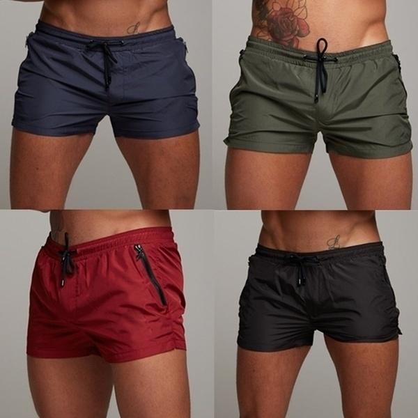 Summer Shorts Pants Men Quick Dry Swimming Shorts Swim Trunks