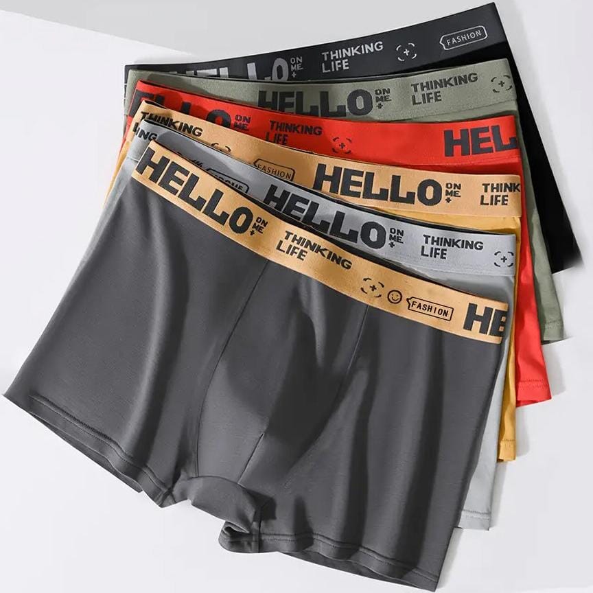 5-Pack: Plus Size Men's Boxer Briefs