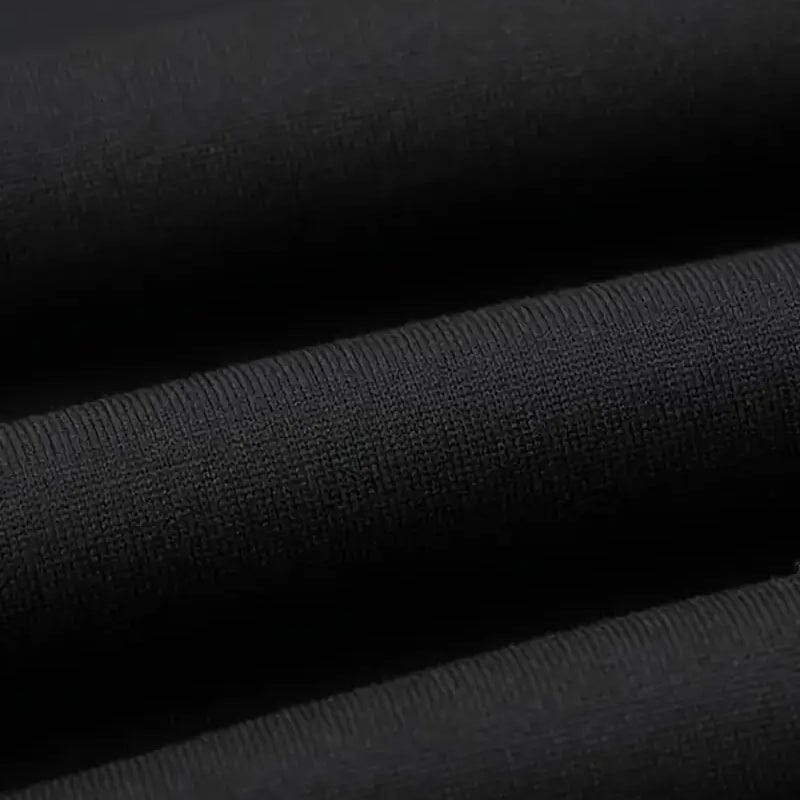 Men's Slim Fit Casual Trousers Drawstring Waist Sweatpants